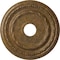 Ekena Millwork Dublin Ceiling Medallion (Fits Canopies up to 5 1/8"), 17 7/8"OD x 3 5/8"ID x 1 1/4"P, Rubbed Bronze CM17DURZS - alternate 1